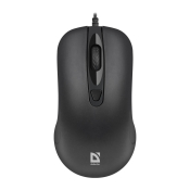 Мышь DEFENDER Classic MB-230, USB, 1600dpi, чёрная