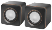 Колонки DEFENDER SPK 33, 2x2,5W, USB, черные
