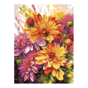 Кпн-306 Картина по номерам Lori 28,5х38 "Осенний букет"