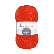 Мерцающая (96% акрил + 4% метанит) 100гр. 430м №088 красный мак