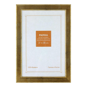 Фоторамка 21x30 Пластик RP 1066 золото