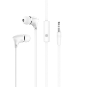 Наушники BOROFONE BM26, внутриканальные, с микрофоном, белые