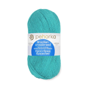 Кроссбред Бразилии (50% меринос + 50% акрил) 100гр. 500м №354 св.лагуна