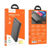 Пауэр банк HOCO J87 10000mAh, USB/Type-C, PD20W, чёрный