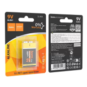 HOCO 6LR61 (6LF22) "Крона" щелочная (блистер 1шт)