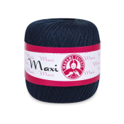Maxi (100% хлопок) 100гр. 565м. №4909 Темно синий