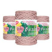 Шнур-пряжа "Я люблю вязать" (100% полиэфир) 3мм, 150гр. 100м, лиловый