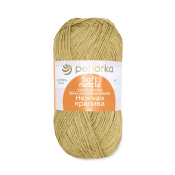 Нежная крапива (85% крапива + 15% хлопок) 50гр. 210м №1568 табачный лист Нежная крапива (85% крапива + 15% хлопок) 50гр. 210м №1568 табачный лист