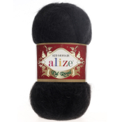 Kid Royal (62% кид мохер + 38% полиамид) 50гр. 500м. №060 чёрный