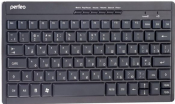 Клавиатура PERFEO PF-8006(4434)WL Compact, USB, беспроводная, мультимедийная, черная