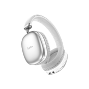 Наушники HOCO W35 Bluetooth 5.3, беспроводные, полноразмерные, с микрофоном, серебро
