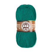 Merino Gold 200 (49% шерсть меринос + 51% акрил) 100гр. 200м. №105 Хвойно зеленый