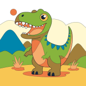 Рхд-002 Картина по номерам Lori на холсте 20х20 детская "Путешественник"