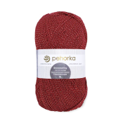 Мерцающая (96% акрил + 4% метанит) 100гр. 430м №432 георгин