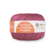 Ажурная (100% мерсеризованный хлопок) 50гр. 280м №021 брусника