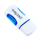 КартРидер PERFEO PF-VI-R024 для Micro SD, синий