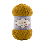 Velluto (100% микрополиэстер) 100г. 68м. №002 горчичный