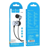 Наушники HOCO M106, внутриканальные, с микрофоном, серый металик