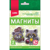 ПзГ-013 Магниты из гипса "Забавные енотики"