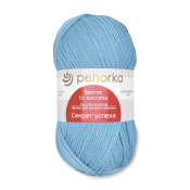 Секрет успеха (100% шерсть) 100гр. 250м. №005 голубой