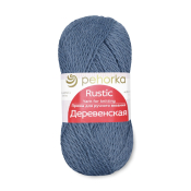 Деревенская (100% шерсть) 100гр. 250м. №174 стальной
