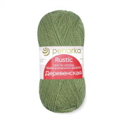 Деревенская (100% шерсть) 100гр. 250м. №494 Св. хаки