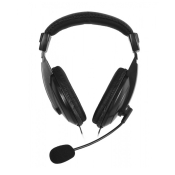 Наушники SMARTBUY SBH-7000 Commando полноразмерные, игровые, с микрофоном, черные