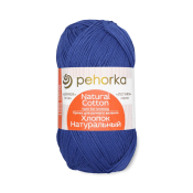 Хлопок натуральный (100% Хлопок) 100гр. 425м №026 василёк Хлопок натуральный (100% Хлопок) 100гр. 425м №026 василёк