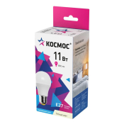 Лампа э/сб КОСМОС  LED A60 11W/90W E27 3000К 880лм груша