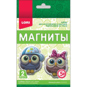 ПзГ-012 Магниты из гипса "Маленькие совята"
