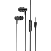 Наушники BOROFONE BM67, внутриканальные, с микрофоном, чёрные