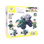 Конструктор LX Military Series"Военная машина" (77-86 деталей) A020