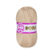 Dora (100% акрил) 100гр. 240м. №114 Светло бежевый
