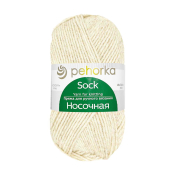 Носочная (50% шерсть + 50% акрил) 100гр. 200м №166 суровый