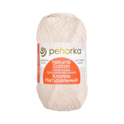 Хлопок натуральный (100% Хлопок) 100гр. 425м №003 светлобежевый