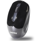 Мышь SMARTBUY SBM-332AG-K, беспроводная, USB, 1000dpi, чёрная