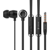 Наушники CELEBRAT G10 внутриканальные, с микрофоном, черные