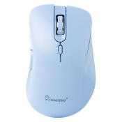 Мышь SMARTBUY SBM-616AG-B, беспроводная, USB, 1600dpi, 6 кнопок, голубая