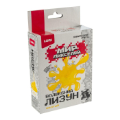 Опи-002 Химические опыты Волшебный лизун. Мир пикселей "Желтый лизун"