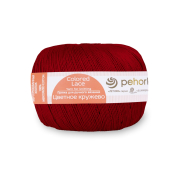 Цветное кружево (100% мерсеризованный хлопок) 50гр. 475м №006 красный