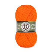 Atlas Sport (100% акрил) 100гр. 65м. №147 Ярко оранжевый