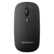 Мышь SMARTBUY SBM-731DK, беспроводная, USB+BT, 1600dpi, бесшумная, с подсветкой, черная