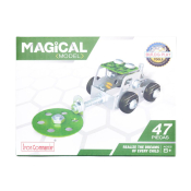 Конструктор металлический Iron Commander "Техника" зеленый (47-59 деталей) 816B-363-368