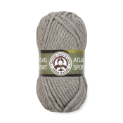 Atlas Sport (100% акрил) 100гр. 65м. №010 Серебристо серый