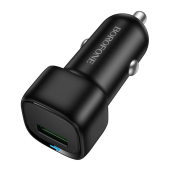 АЗУ BOROFONE BZ34 1 USB, 3,0A, QC3.0, 18W, чёрный