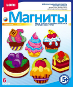 М-063 Фигурки на магнитах "Пирожные"