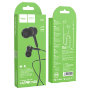 Наушники HOCO M82, внутриканальные, с микрофоном, чёрные