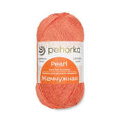 Жемчужная (50% хлопок + 50% вискоза) 100гр. 425м №030 св.терракот