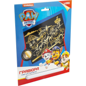 Грс-014 Гравюра Щенячий патруль "Маршалл, Гончик, Крепыш" (золото)