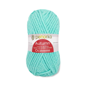 Осенняя (25% шерсть + 75% пан) 200гр. 150м №222 голубая бирюза